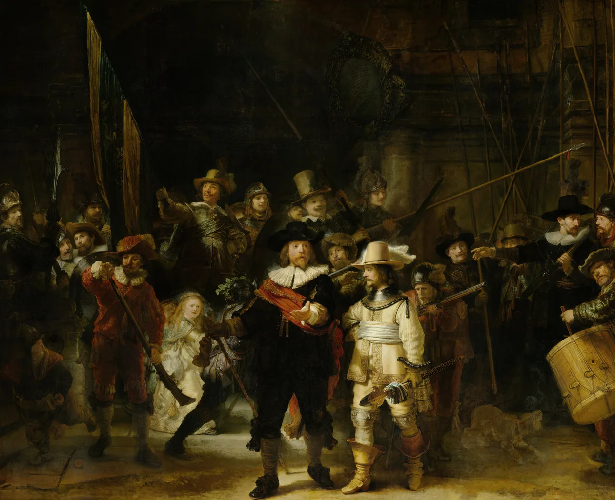 Rembrandt — The Night Watch, Rijksmuseum