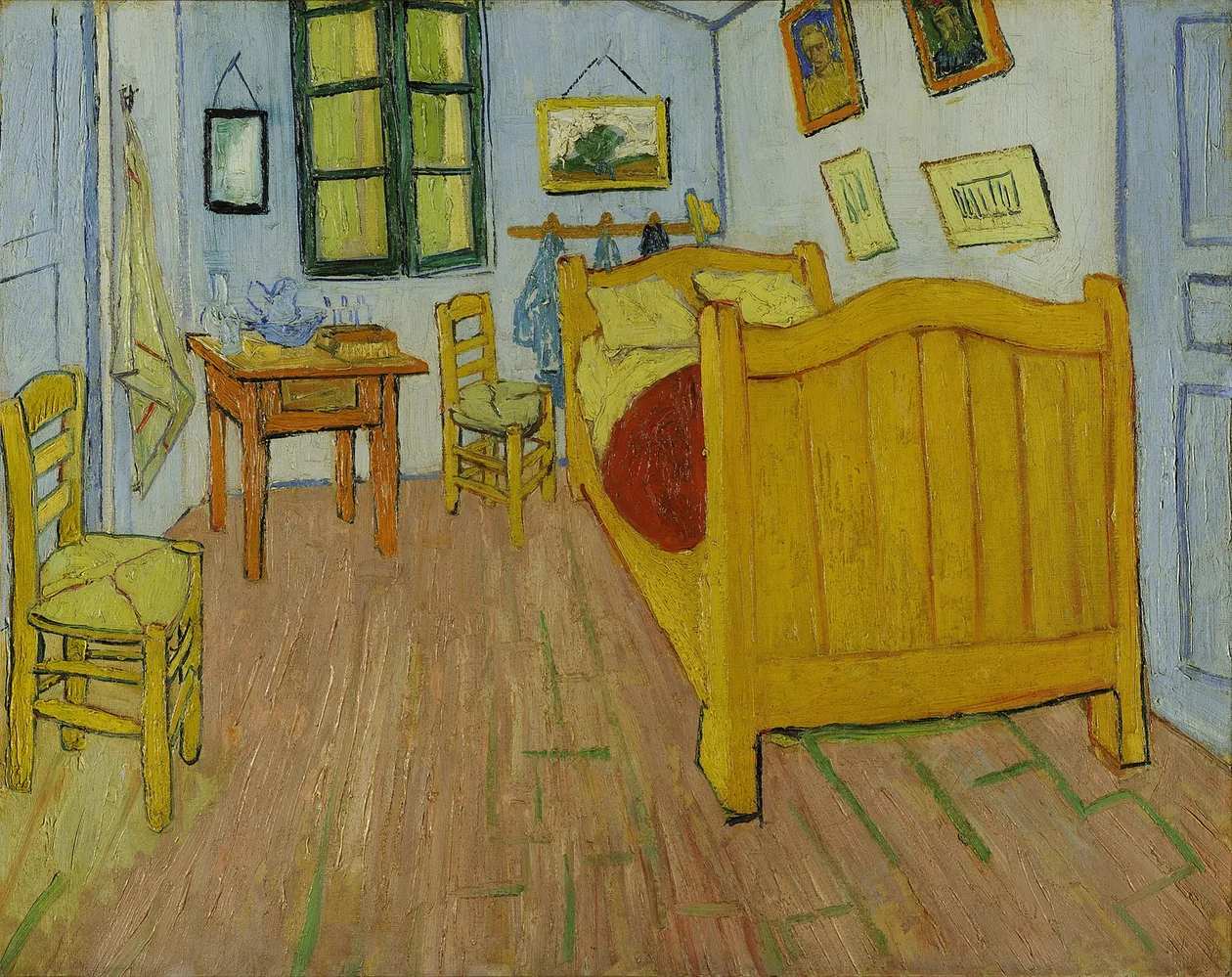Van Gogh — The Bedroom (1888)