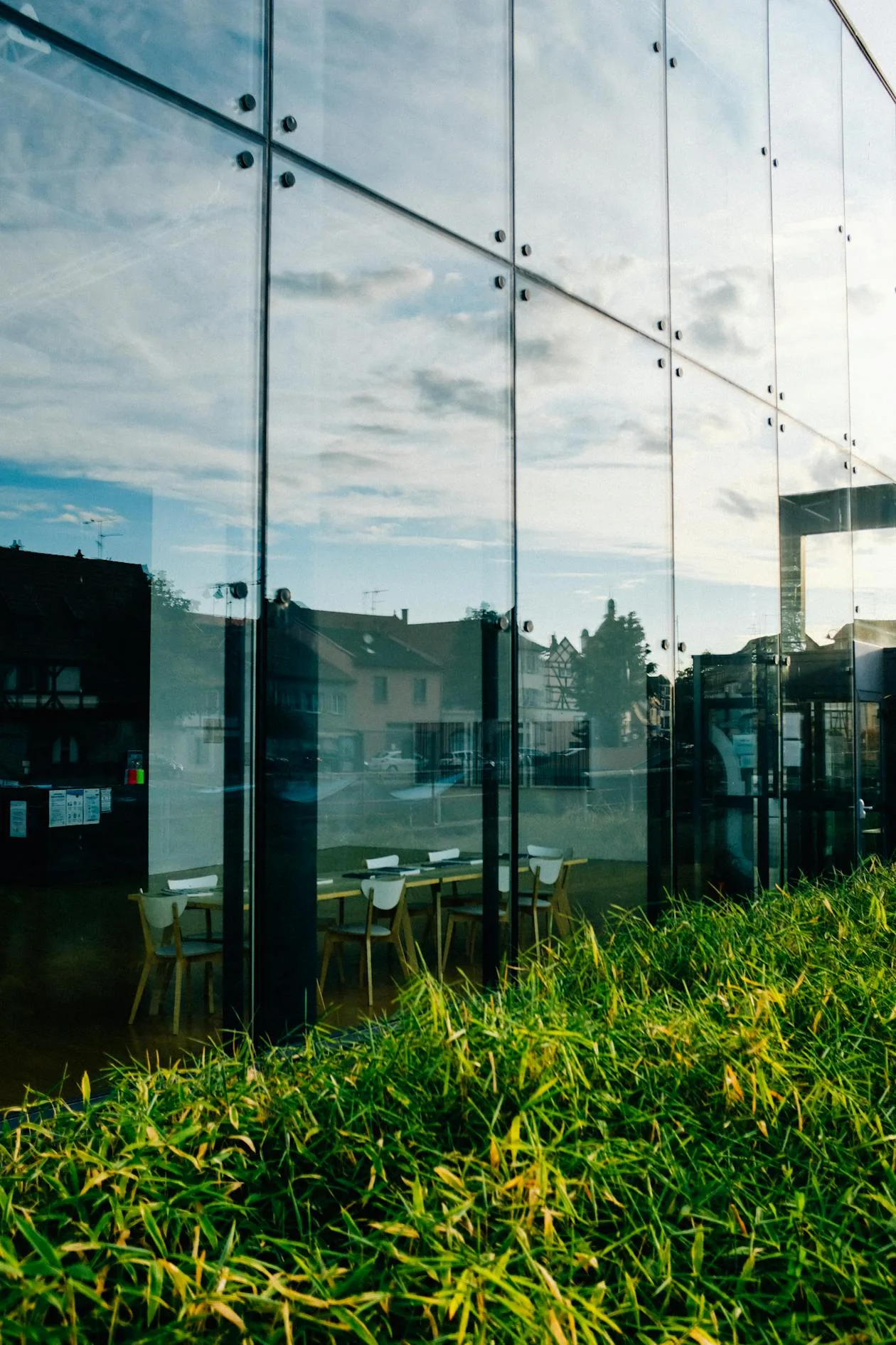 CCCB Pati de les Dones courtyard with glass facade