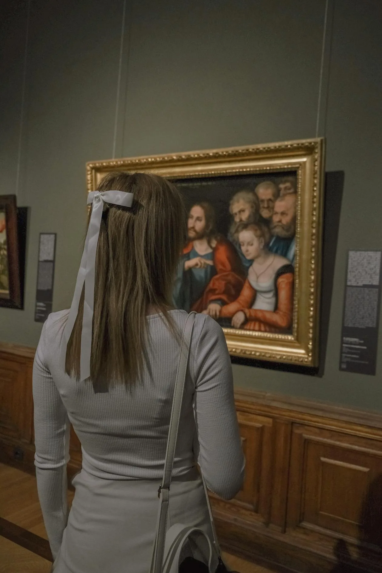 Raphael Cartoons displayed in Room 48a of the Victoria and Albert Museum