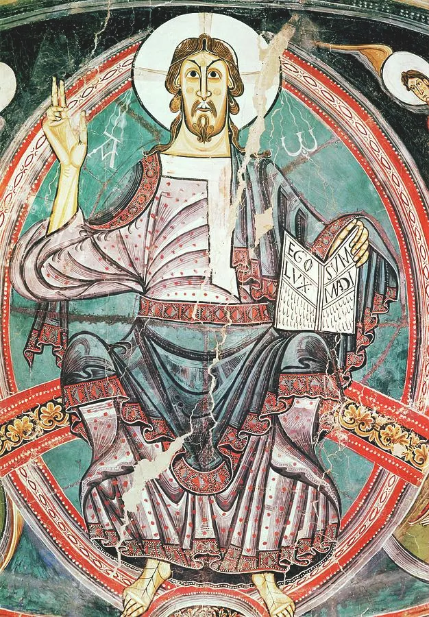 Christ Pantocrator from Sant Climent de Taüll, MNAC