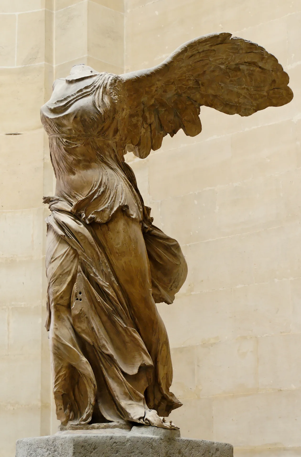Winged Victory of Samothrace — ancient Greek marble sculpture