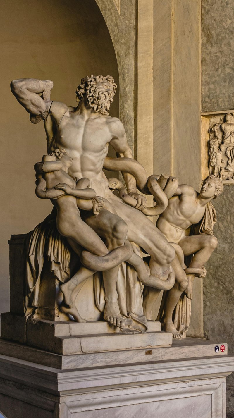 Laocoön and His Sons — marble sculpture group, Vatican Museums