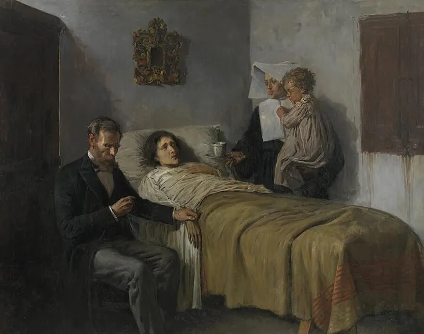 Picasso — Science and Charity, 1897