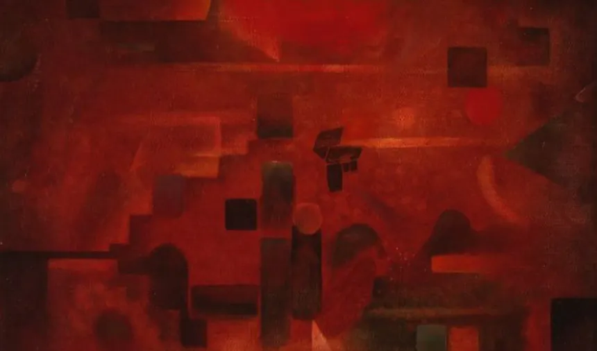 Tàpies — El foc encantat de Farefa, 1949
