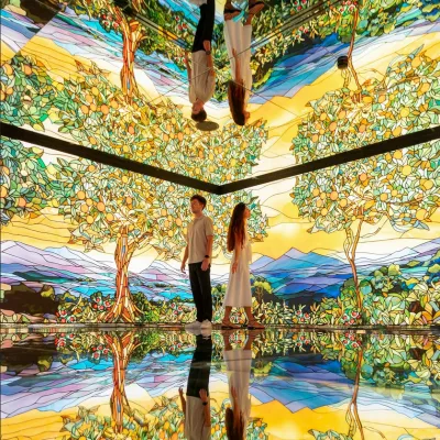 ENXANETA VR installation at White Rabbit Barcelona — virtual castellers human tower experience