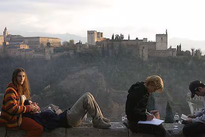 Alhambra palace complex in Granada