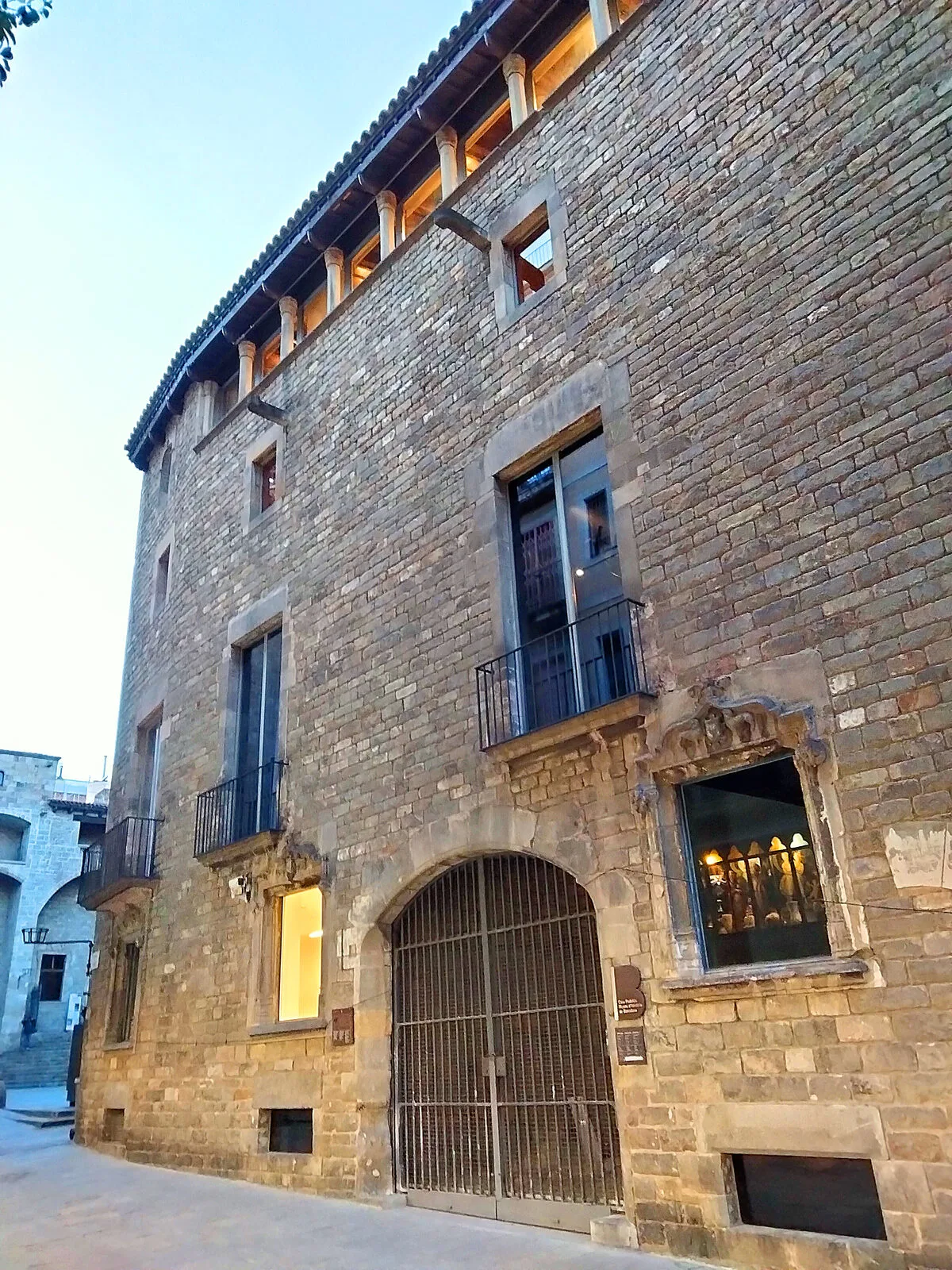 MUHBA underground Roman ruins at Plaça del Rei, Barcelona
