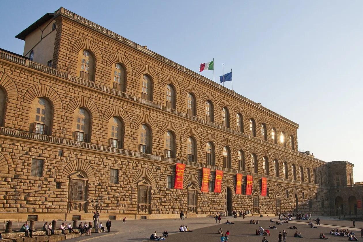 Palazzo Pitti exterior in Florence