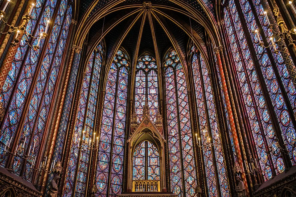 Sainte-Chapelle upper chapel stained glass