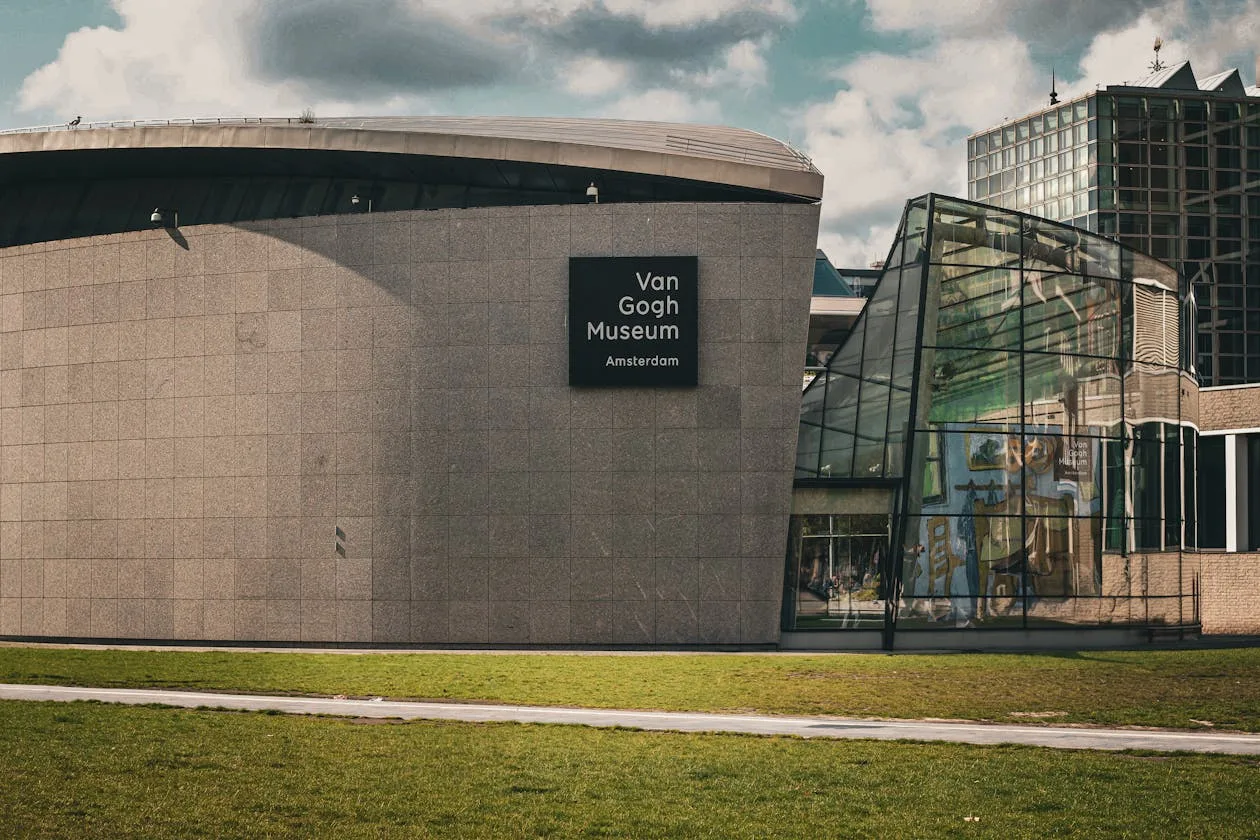 Van Gogh Museum exterior in Amsterdam