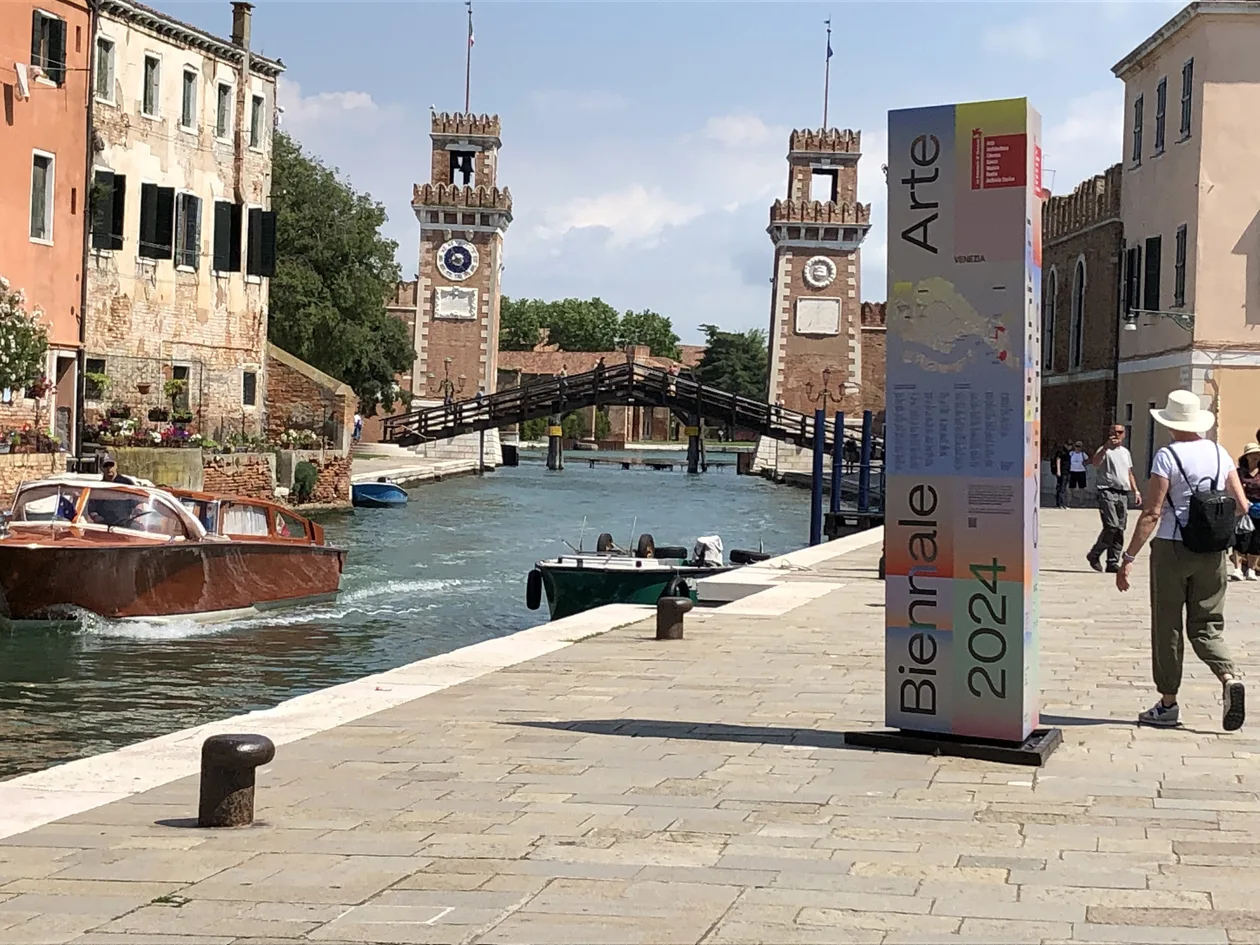 Venice Biennale exhibition at the Arsenale